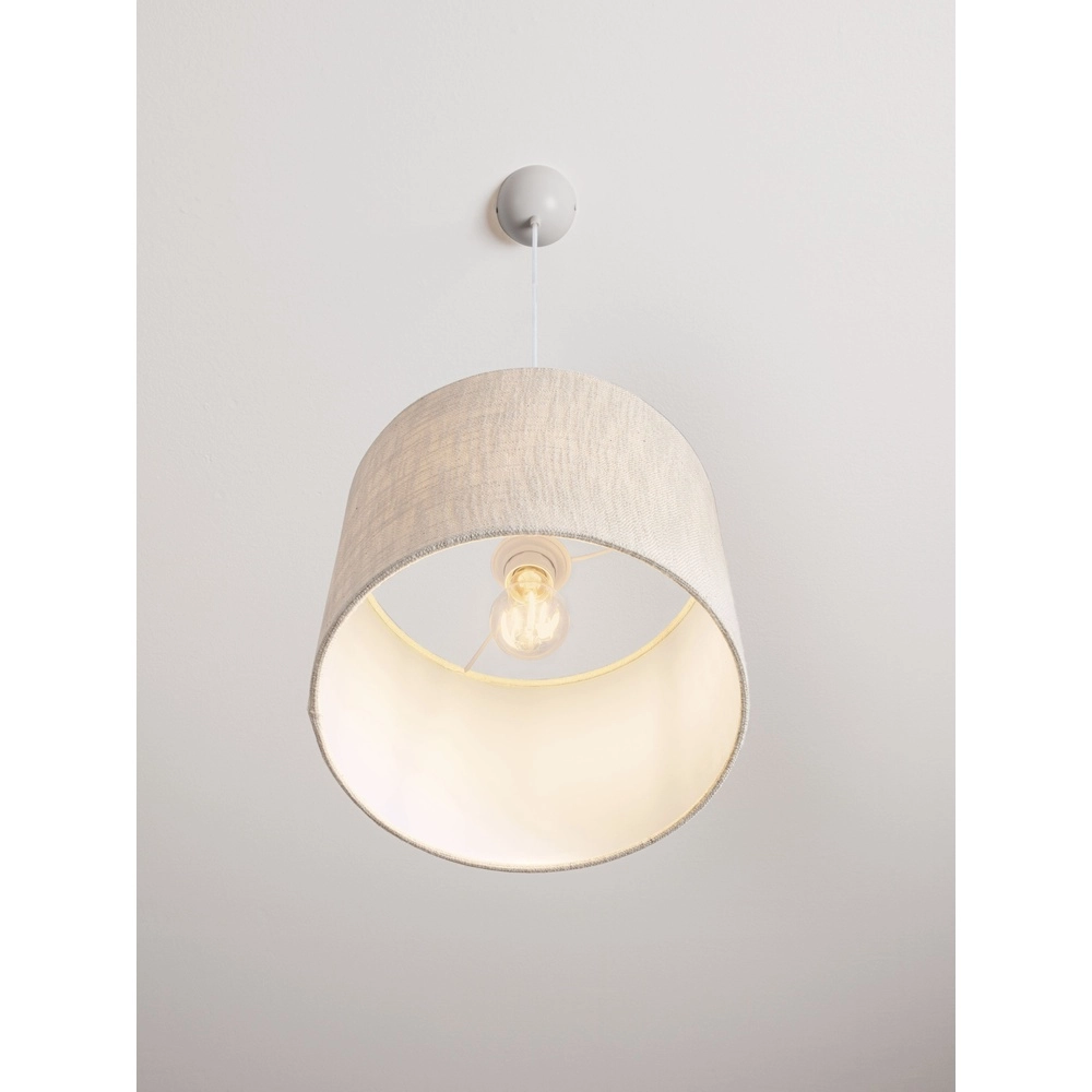 Linen pendant lamp Karen Ø 30cm Lyora 5212017493941