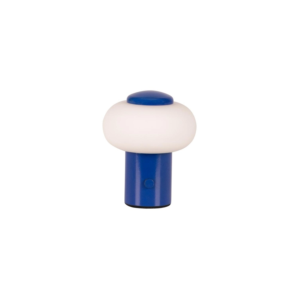 Rechargeable table lamp Gustav blue