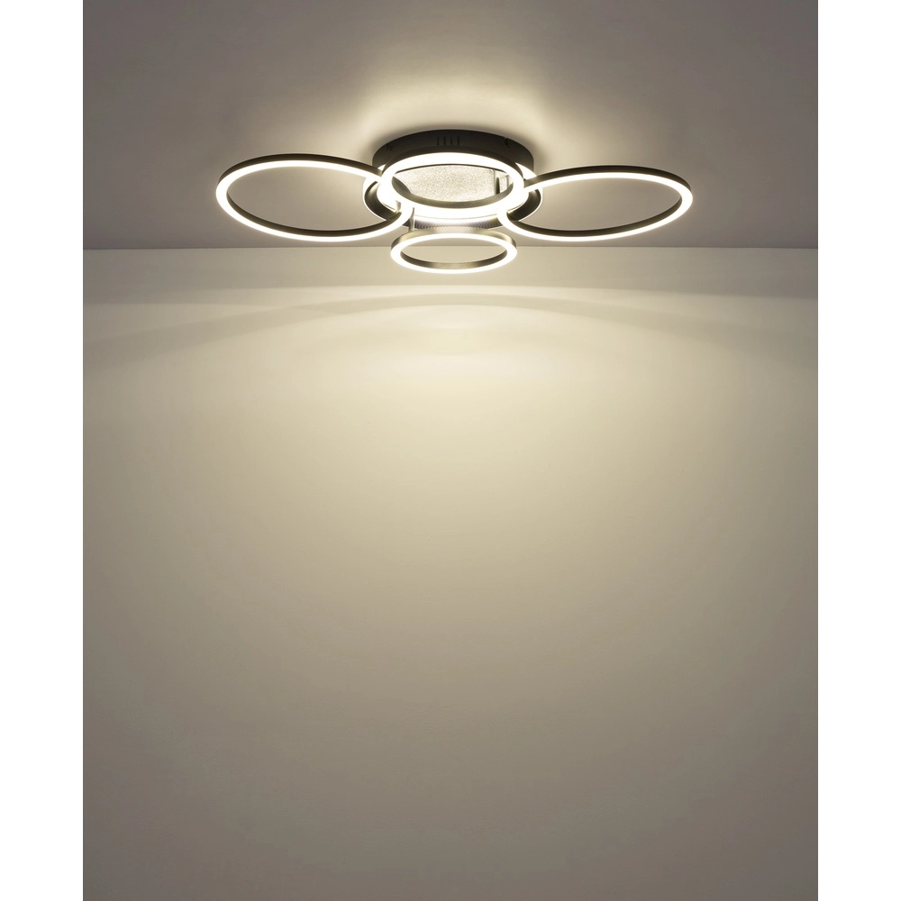 Design ceiling lamp Alvis Black Globo 9007371586363