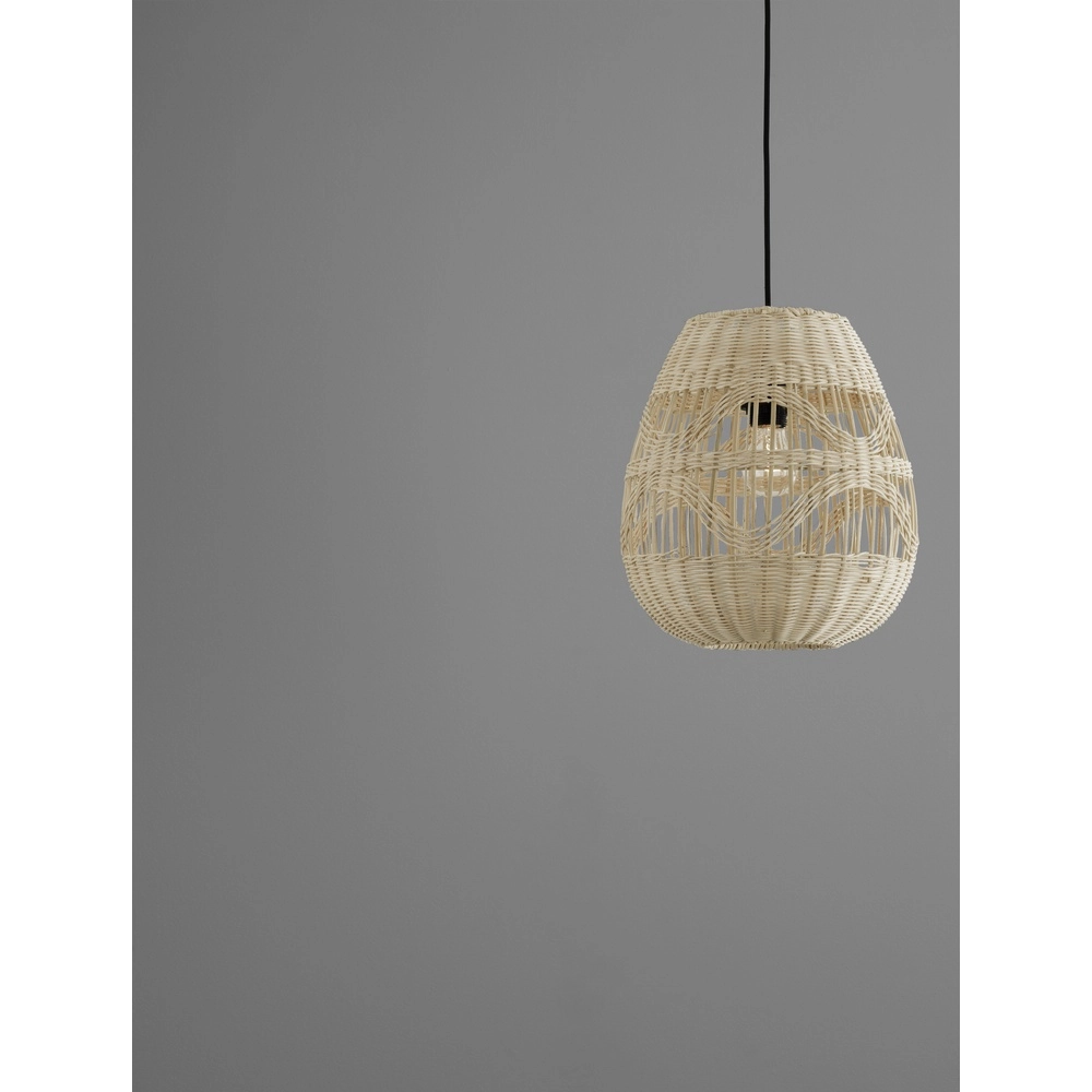 Rattan pendant lamp Marlo Ø 30cm Lyora 5212017438805