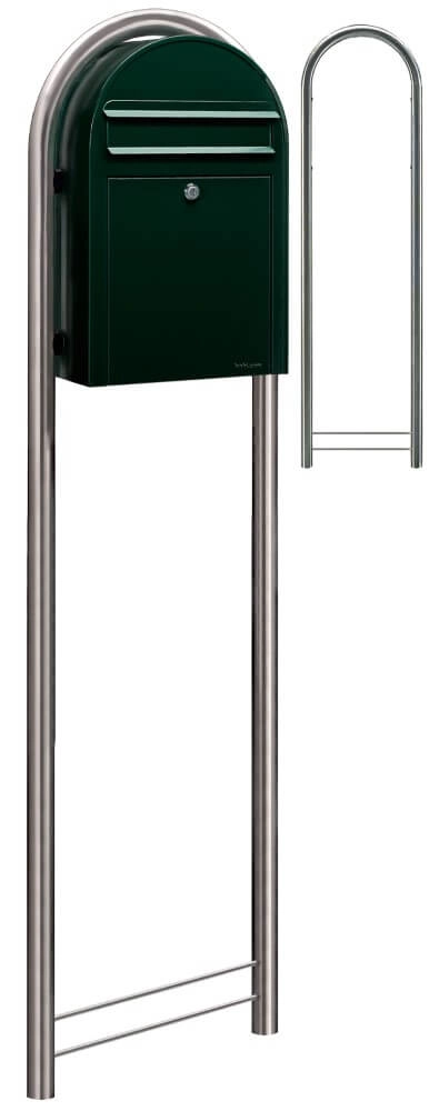 Mailbox Classic 6064 Black and green Bobi 6417237001351