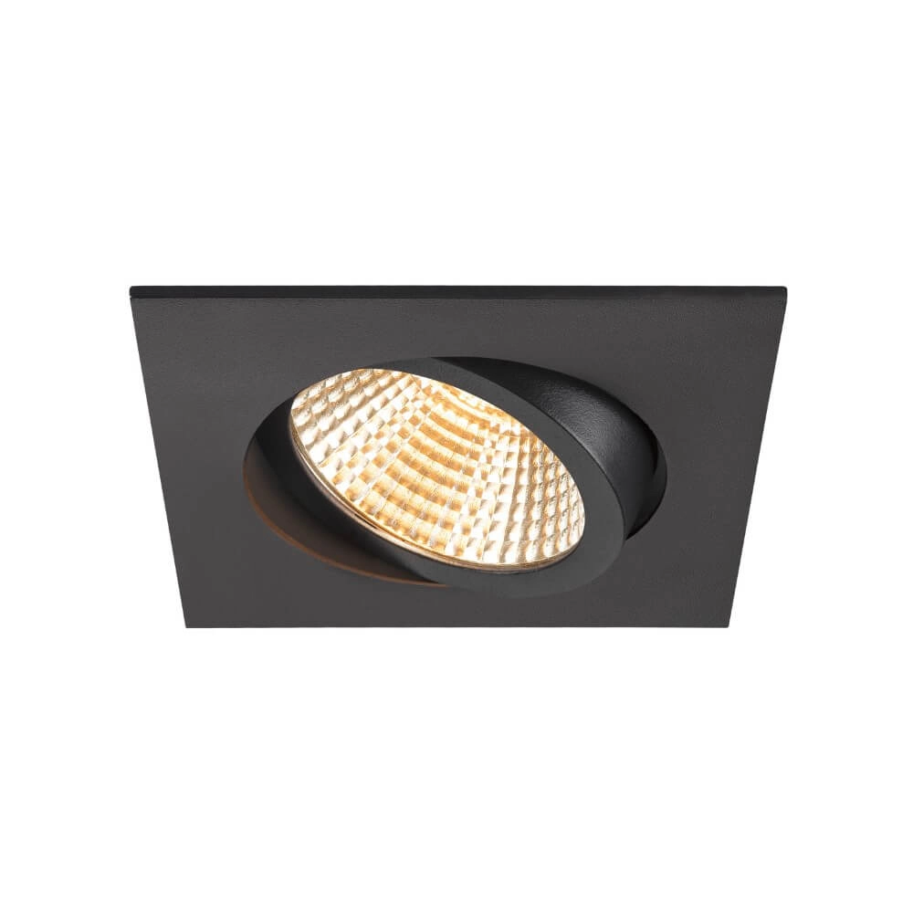 Mounting ring New Tria 95 Square black - without fitting SLV 4024163277211