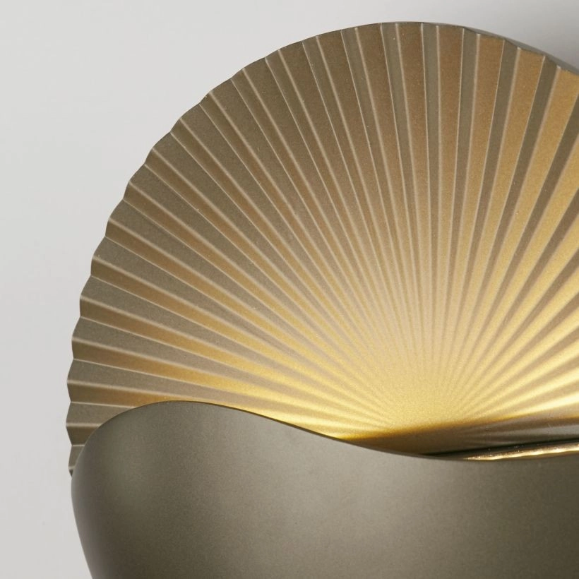 Modern wall lamp Sunrise bronze Lyora 5053423289052