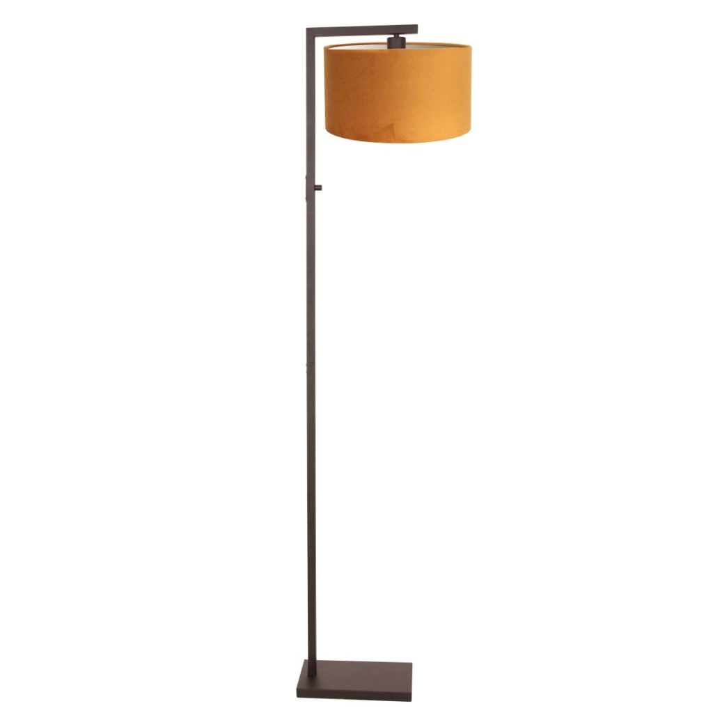 Floor lamp Stang with golden cap Steinhauer 8712746189506