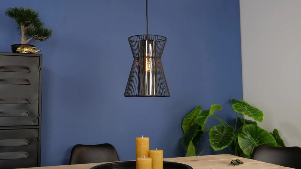 Hanging lamp Maseta wire black Eglo 9002759996338