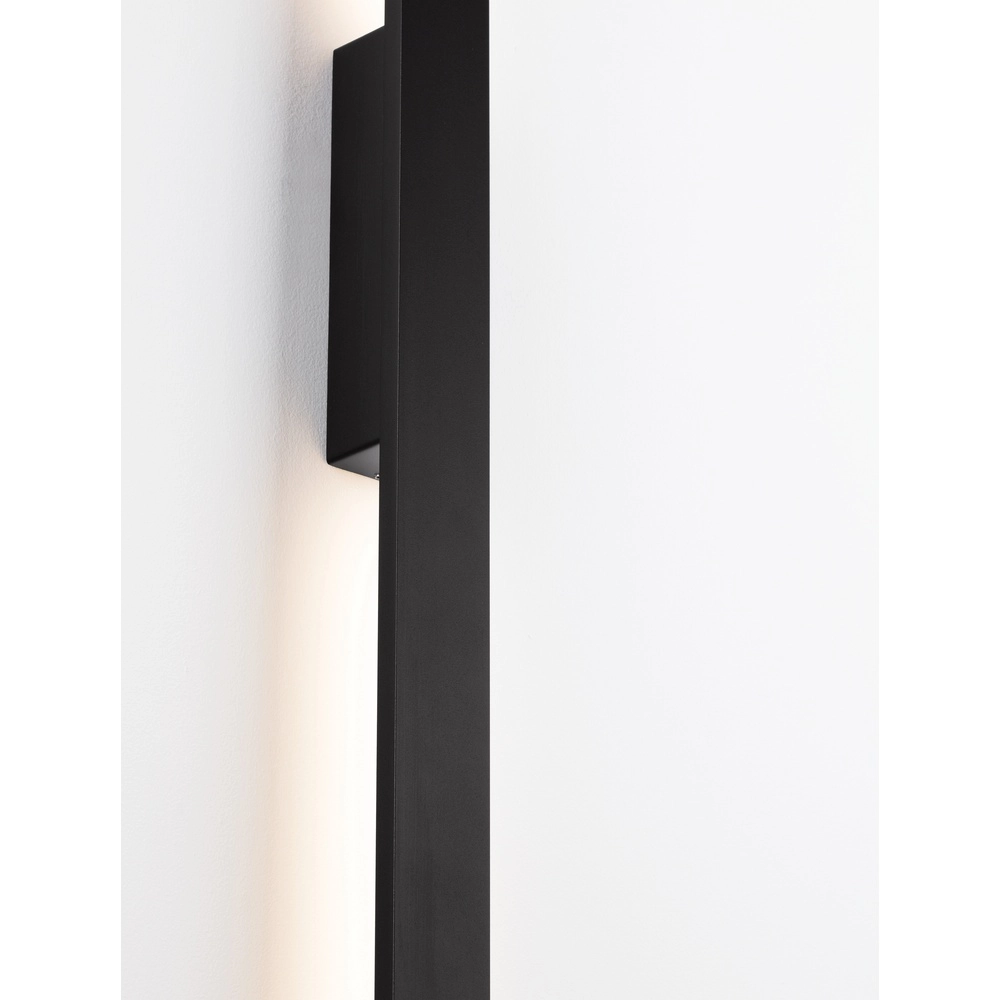 Sleek wall lamp Aneth black 104cm Lyora 5212017447302