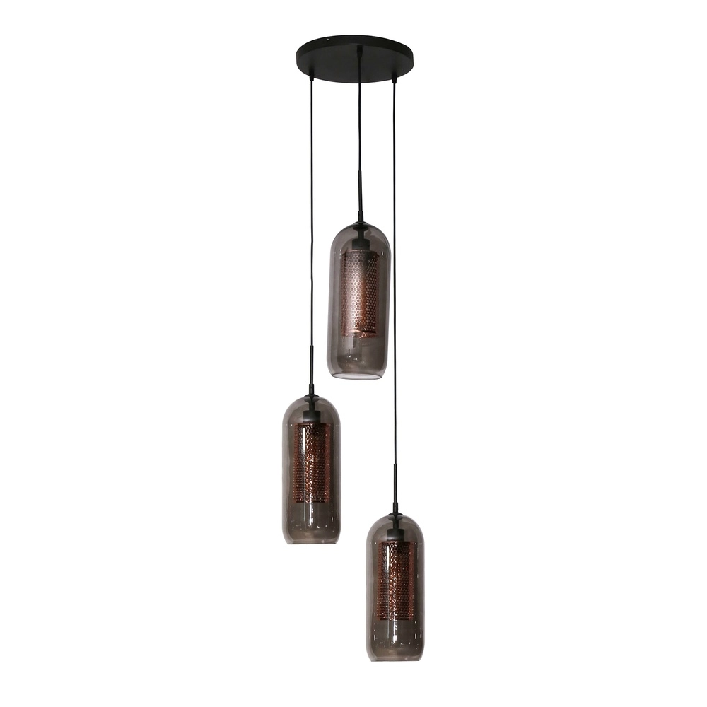 Coffee table pendant lamp Smoke Ø 35cm Lyora 8716803512122