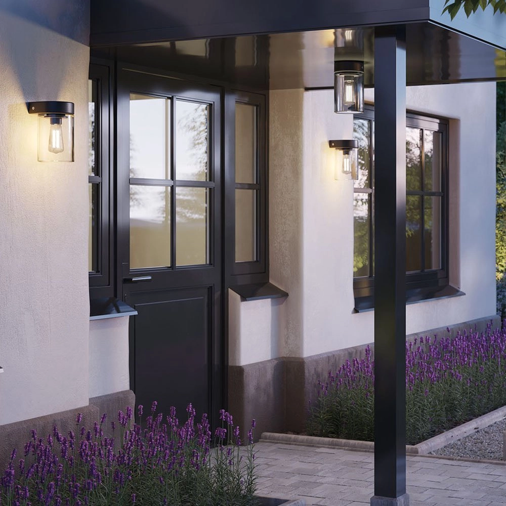 LED porch light Tesla Rustic Royal Botania