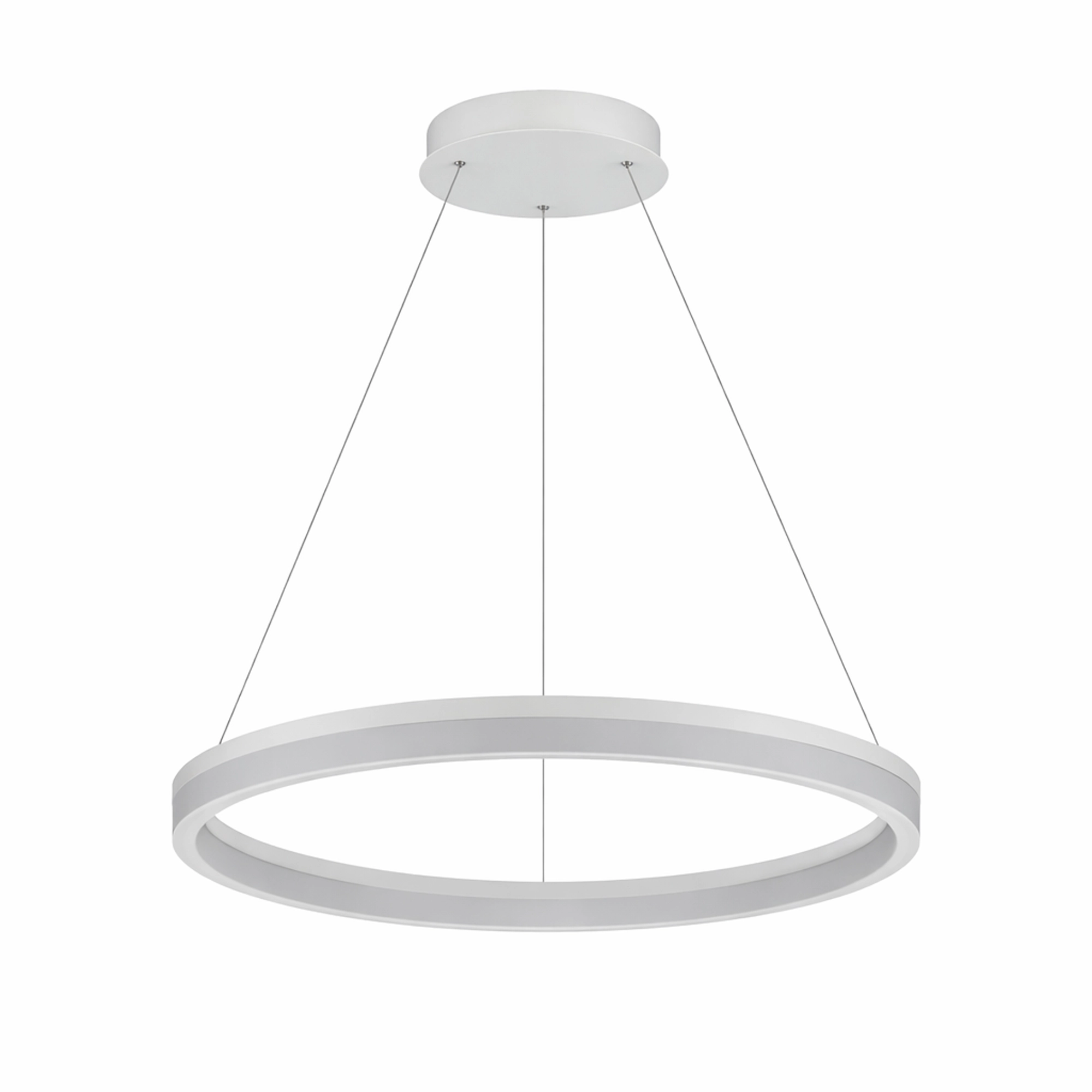 Sleek pendant lamp Ara Ø 60cm white Lyora 5053423308067