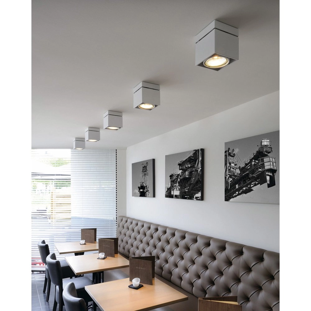 Ceiling spot Kardamod Surface Square ES111 white SLV 4024163131681