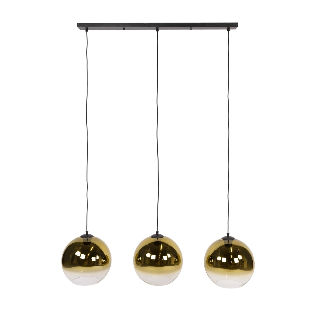 3L pendant light Bubble with gold fading glass Lyora 8716803511200