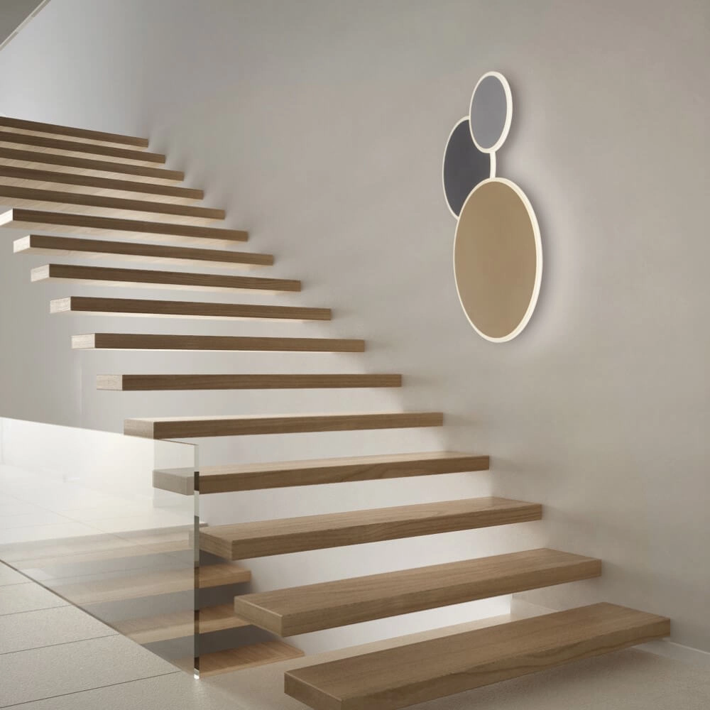 Design wall lamp Q-Piato 65cm Paul Neuhaus 4012248374511