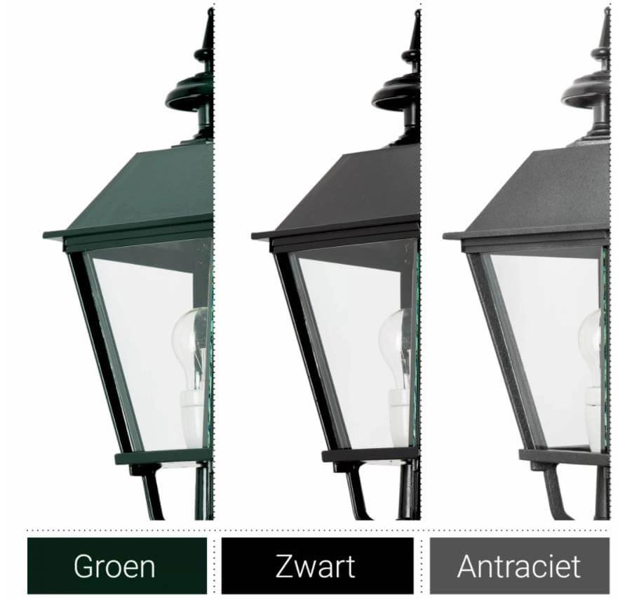 Old Dutch lantern Siegburg black KS Verlichting 8714732090902