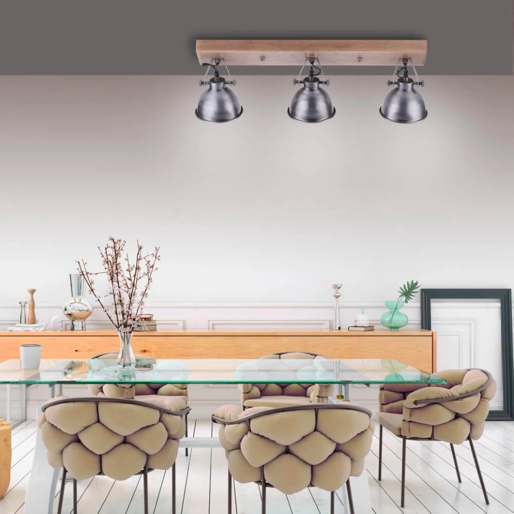 Ceiling lamp Samia 3-light Just Light 4043689957391