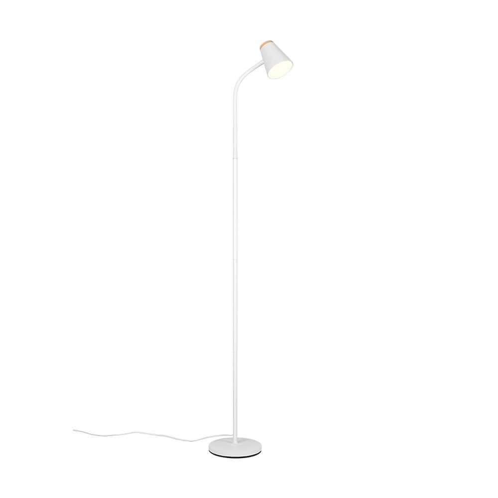 Floor lamp Pongo white
