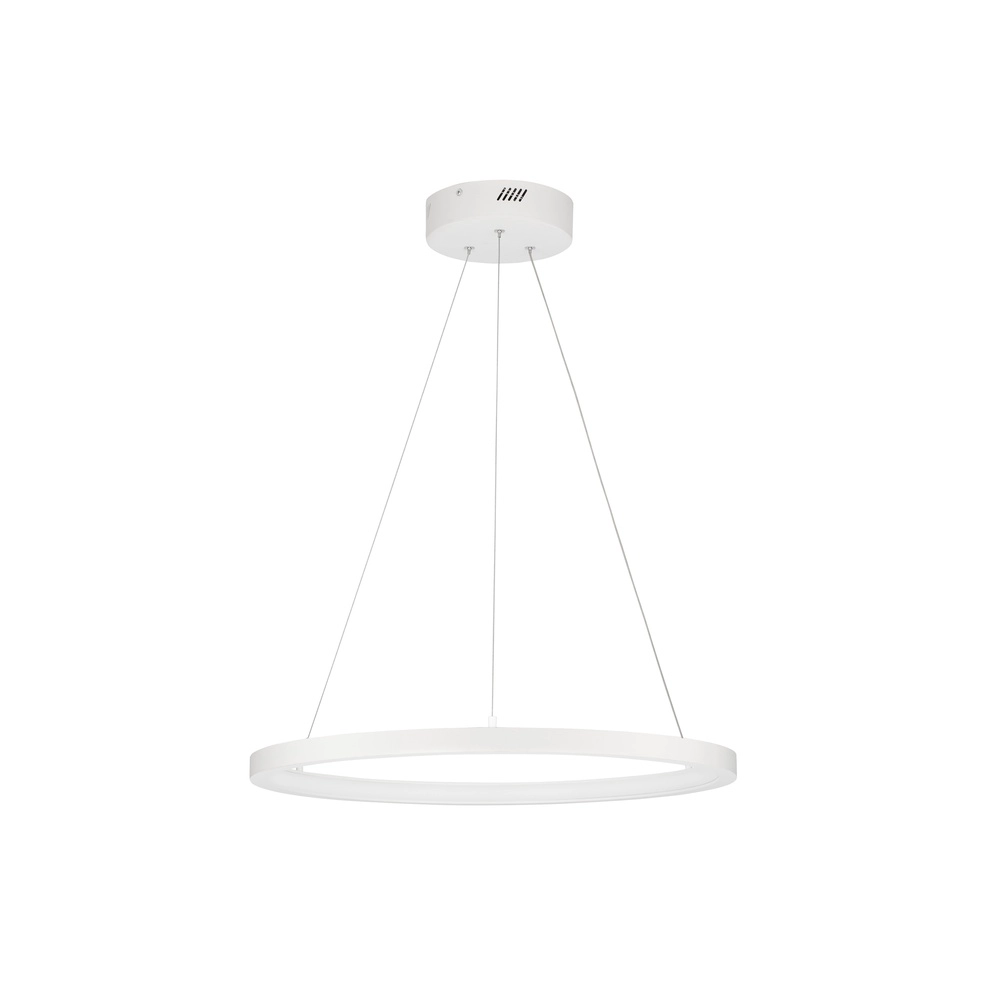 White pendant lamp Empatia design single Lyora 5212017442666