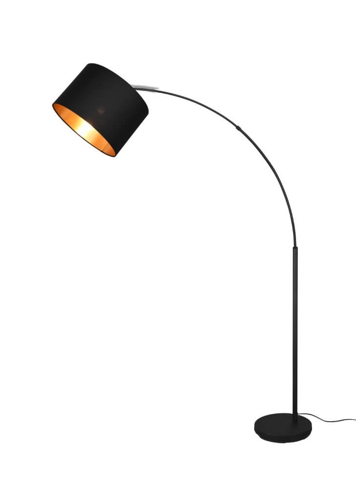 Black arc lamp Bolivia Trio 4017807524000
