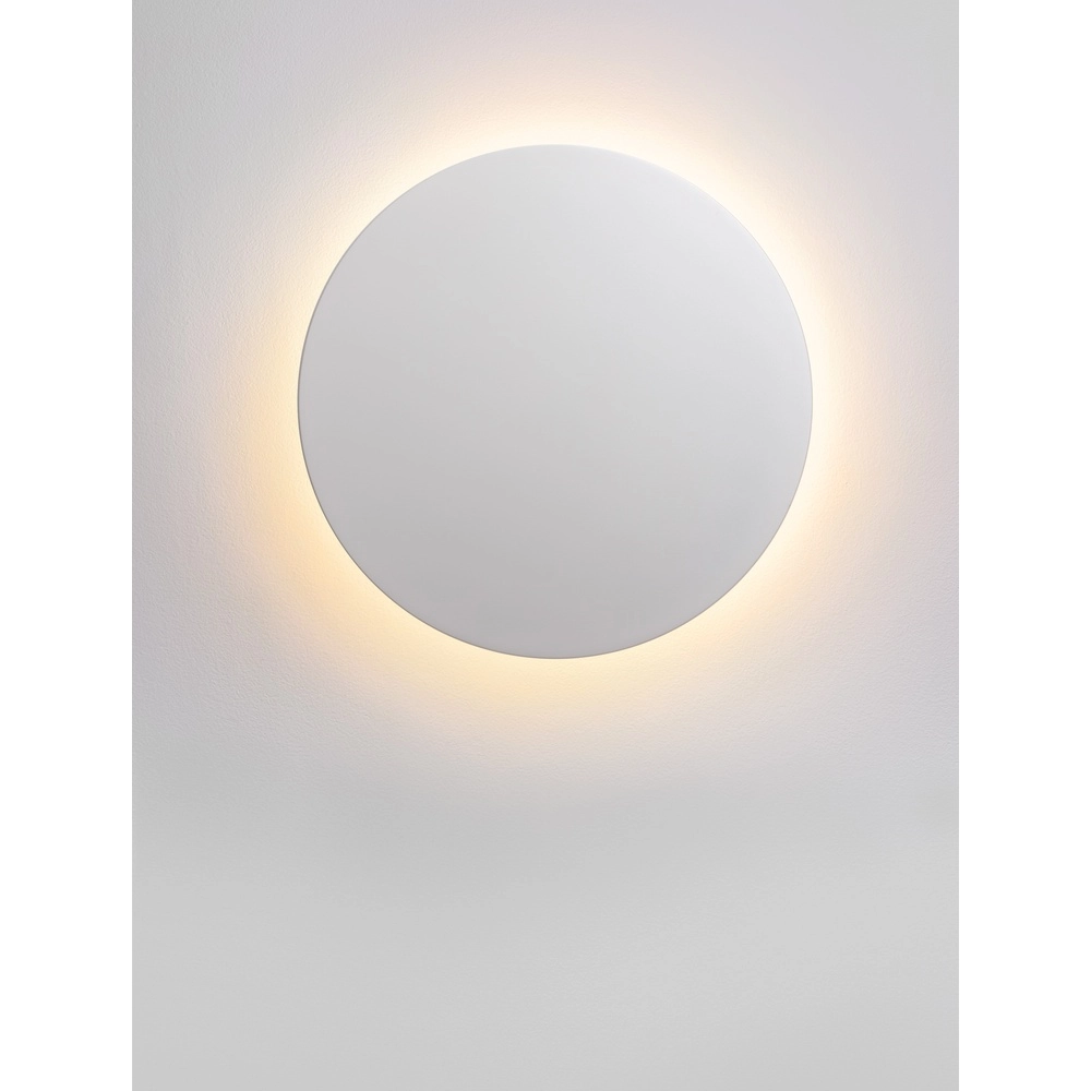 Round wall lamp Copper white Ø 30cm Lyora 5212017447371