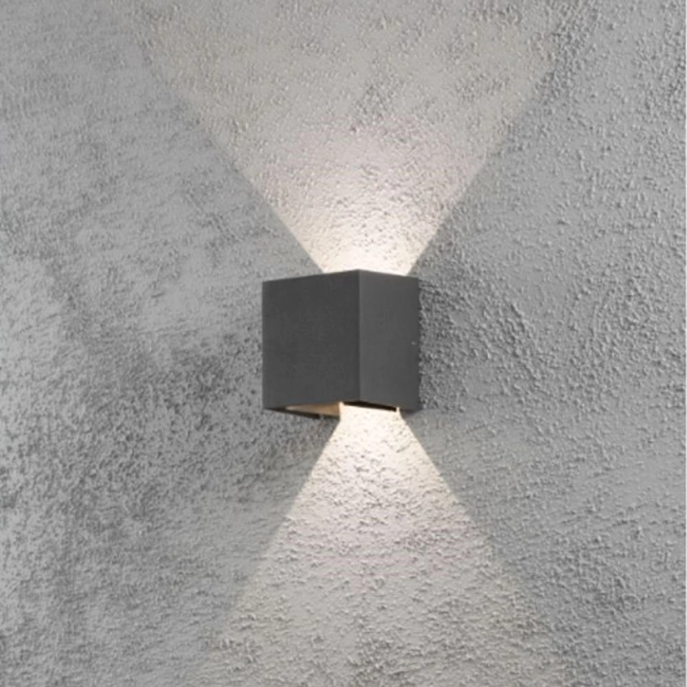 LED spot Cremona Up - Down 2x3w - 3000K 13.5cm anthracite KonstSmide 7318307959376