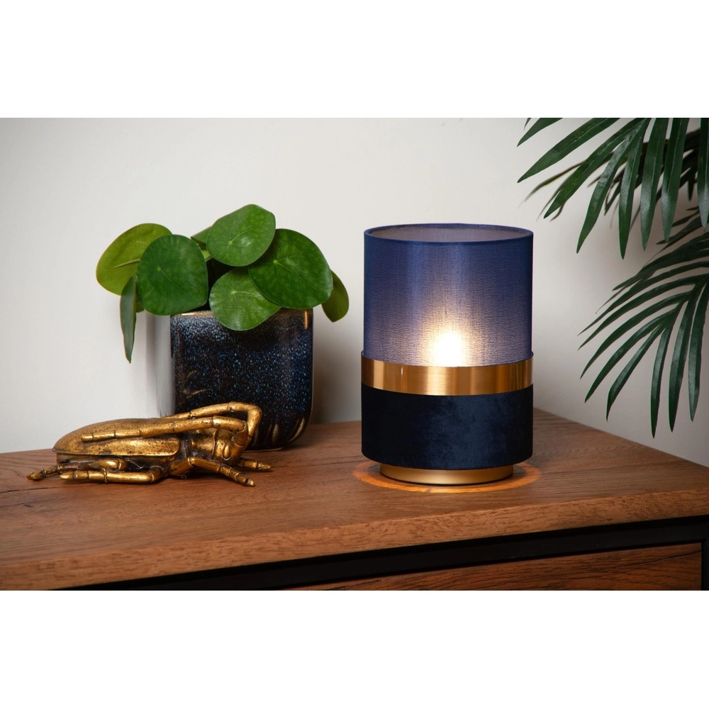 Design table lamp Extravaganza Tusse blue Ø 15cm Lucide 5411212105547