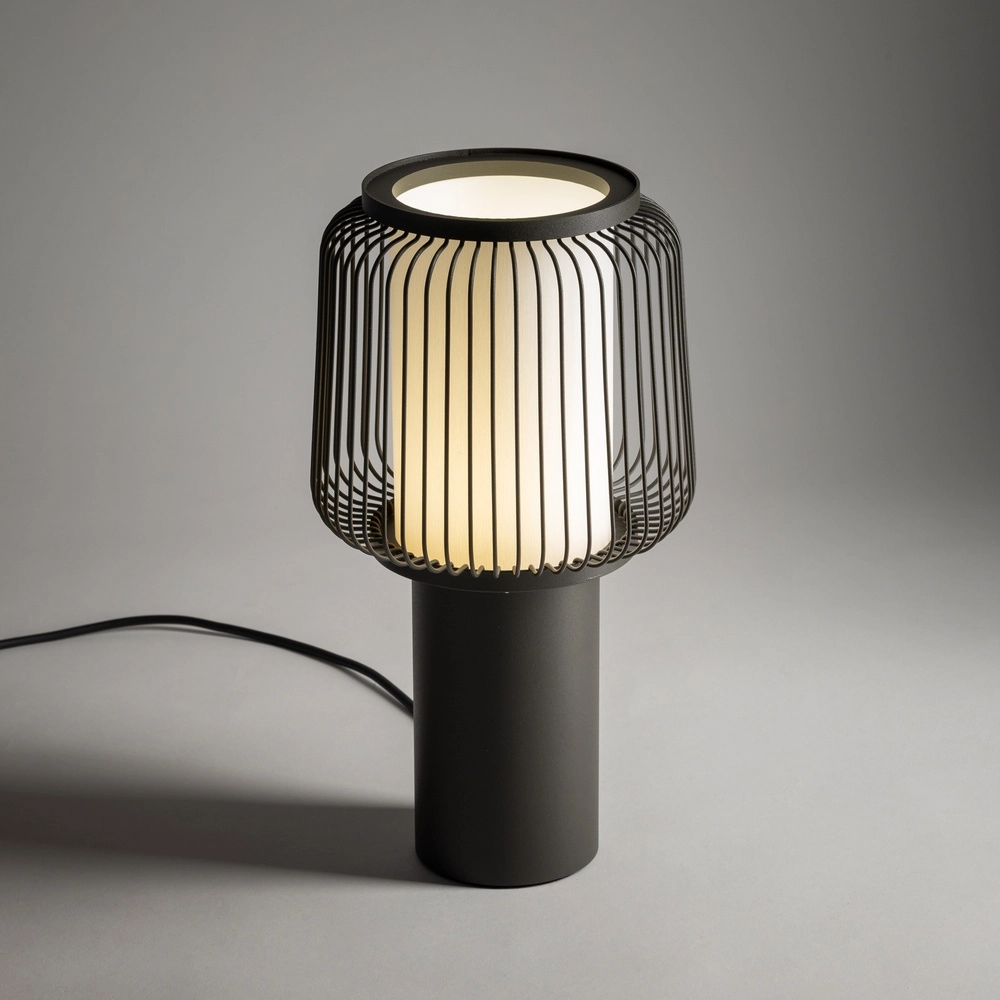 Table lamp Nome Ø 18cm umbra grey
