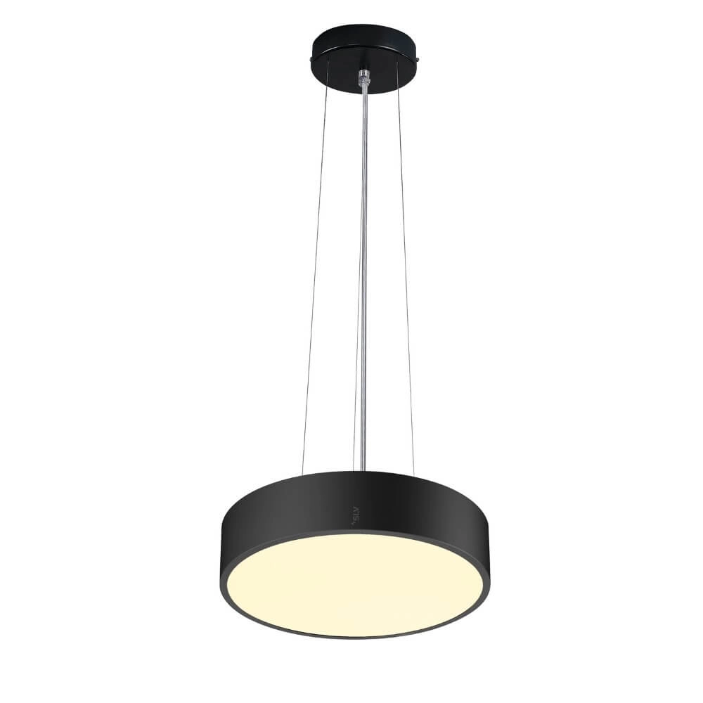 Ceiling lamp / Pendant lamp Medo Pro 30 black - CCT - 70g - Ø 28cm SLV 4024163277013