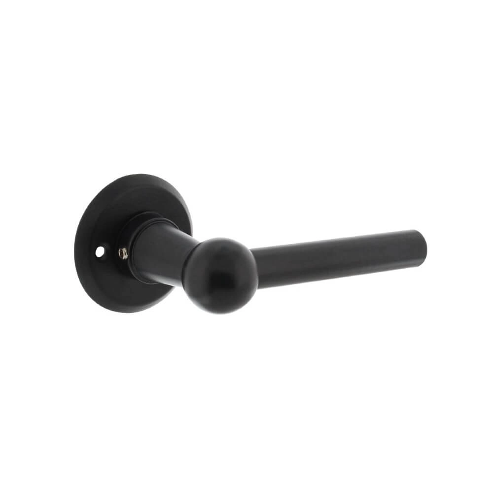 Door handle Bol Round rosette black