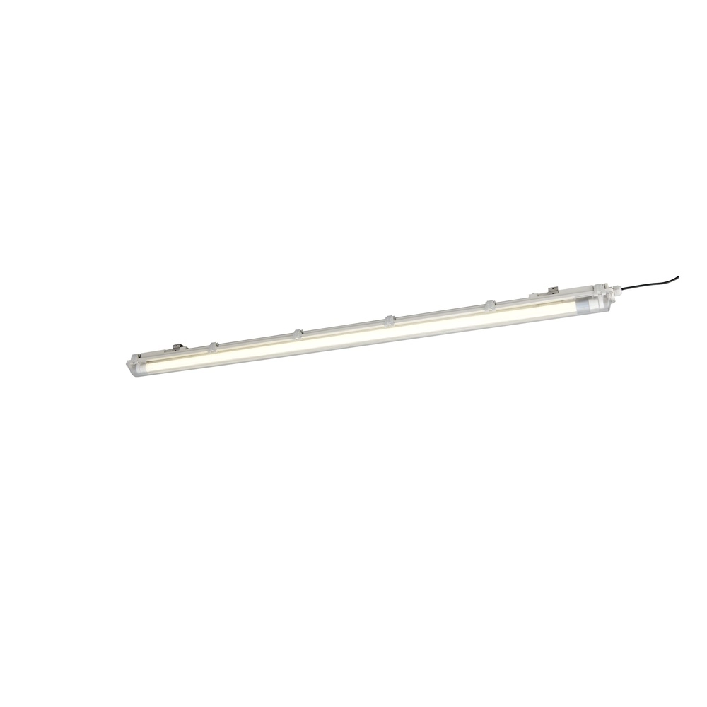 Fluorescent fixture Tres 127cm grey - IP65