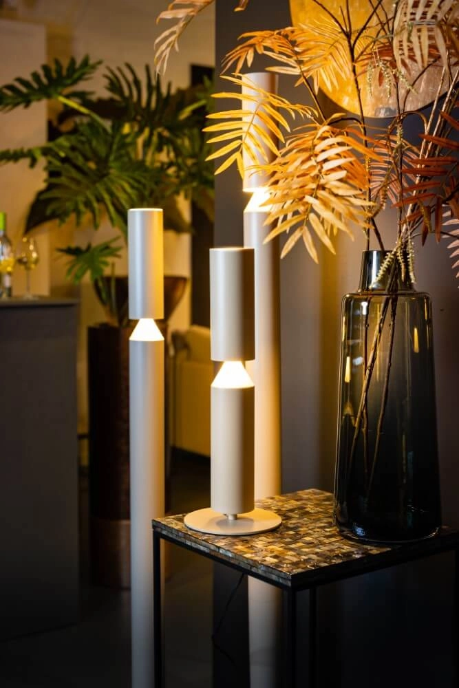 Cream floor lamp Pencil Ø 8cm ETH 8720195305156