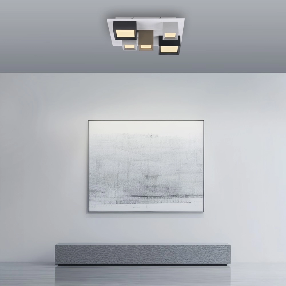Led ceiling light Pure Manhattan 5-light Paul Neuhaus 4012248396889