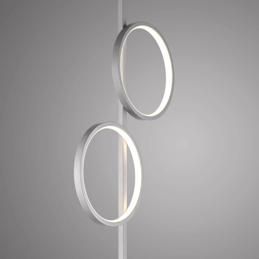 Floor lamp Mini Ritus silver Just Light 4043689002091
