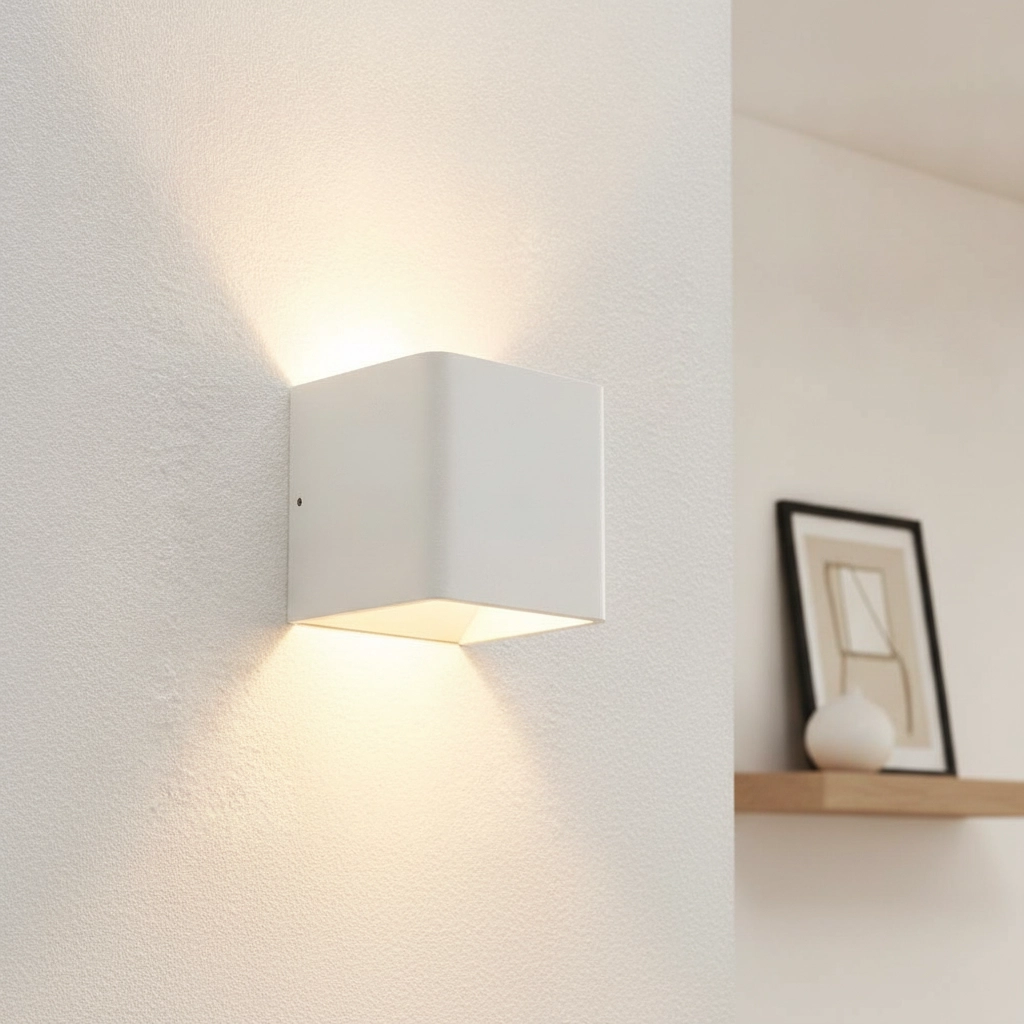 LED up & down light Fulda 6w - 2700K - 10cm white