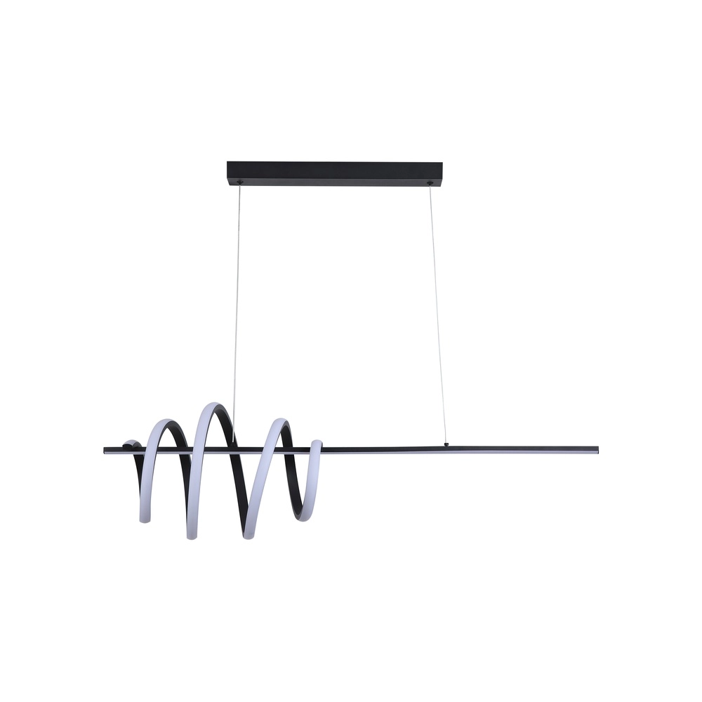 Pendant lamp Sword black Searchlight 5053423302232