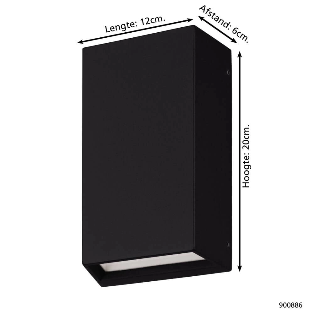 LED downlighter Spongano vertical Eglo 9008606263998