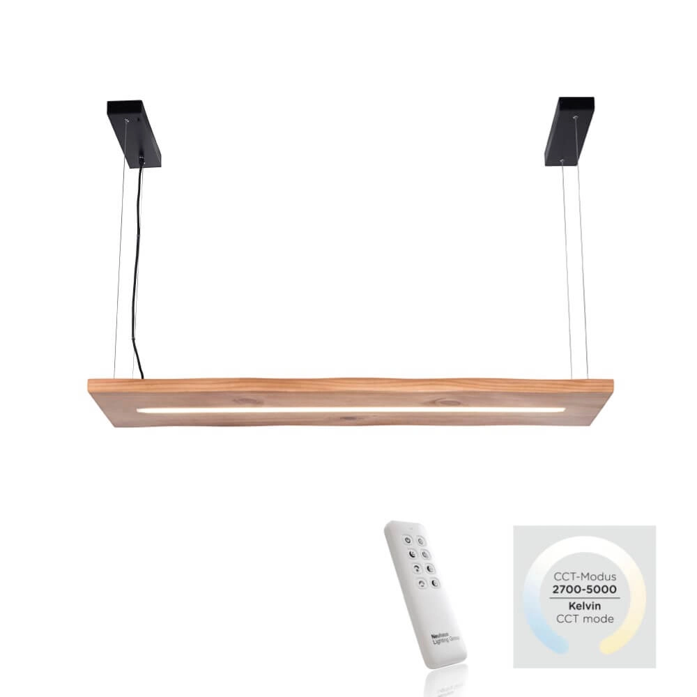 Pendant lamp Palma wood Paul Neuhaus 4012248358924