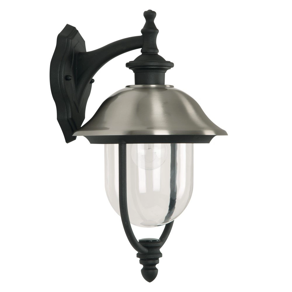 Stainless steel wall lamp Bologna