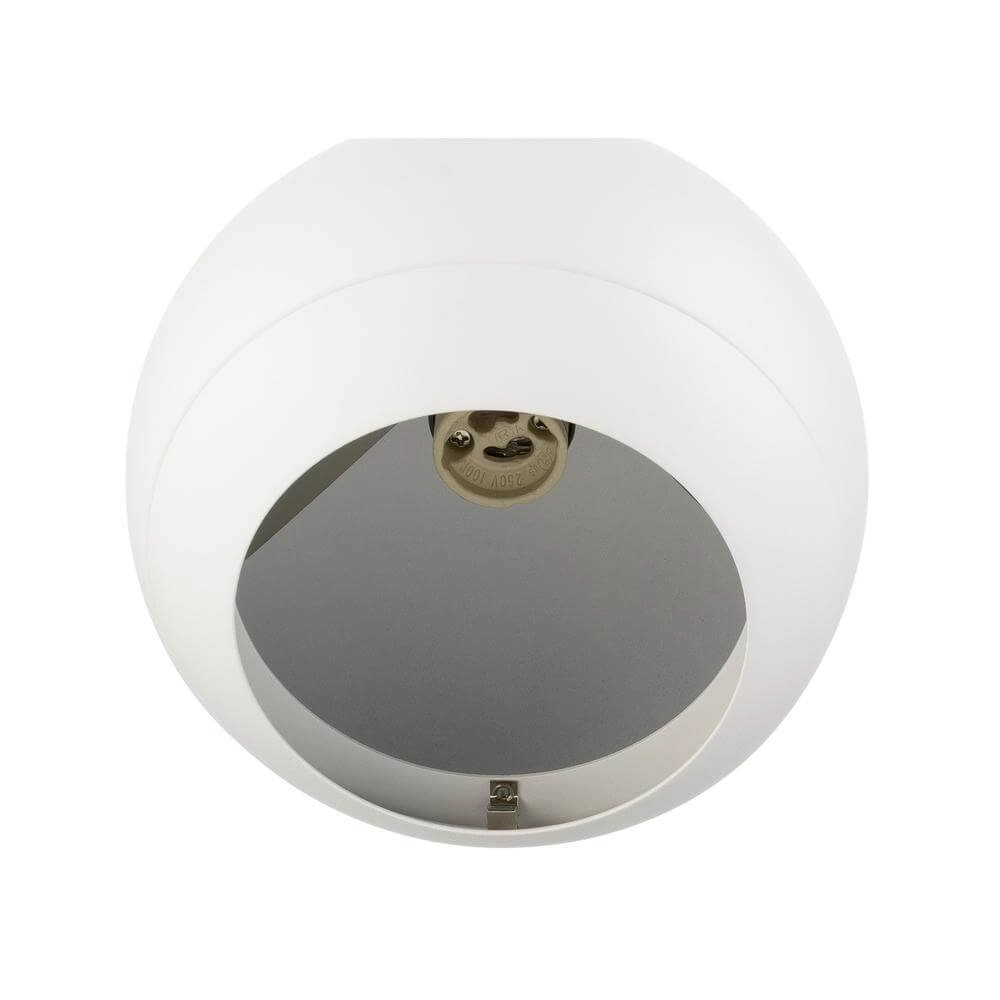 Sleek pendant lamp Light Eye 150 white Ø 15cm SLV 4024163295475