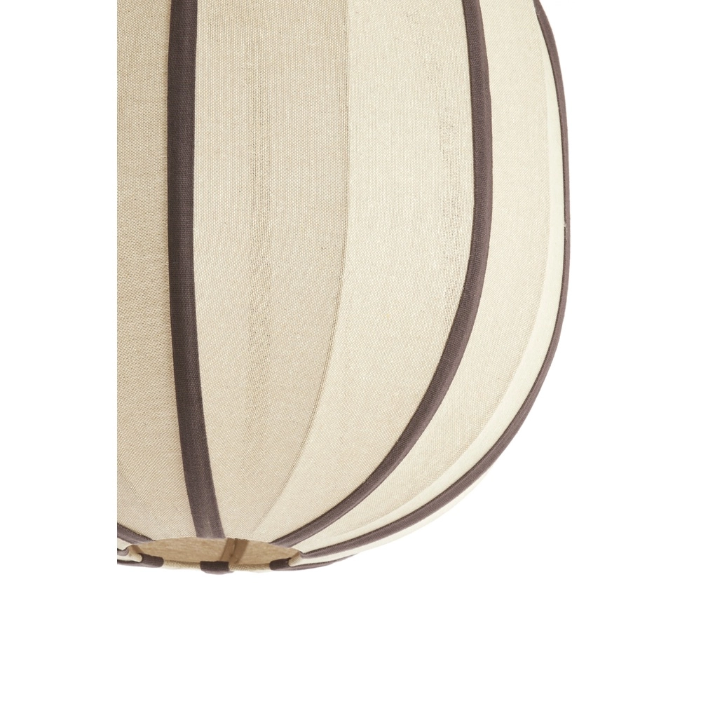 Japandi pendant lamp Esmiria Ø 51cm - dark brown Light & Living 8717807835958