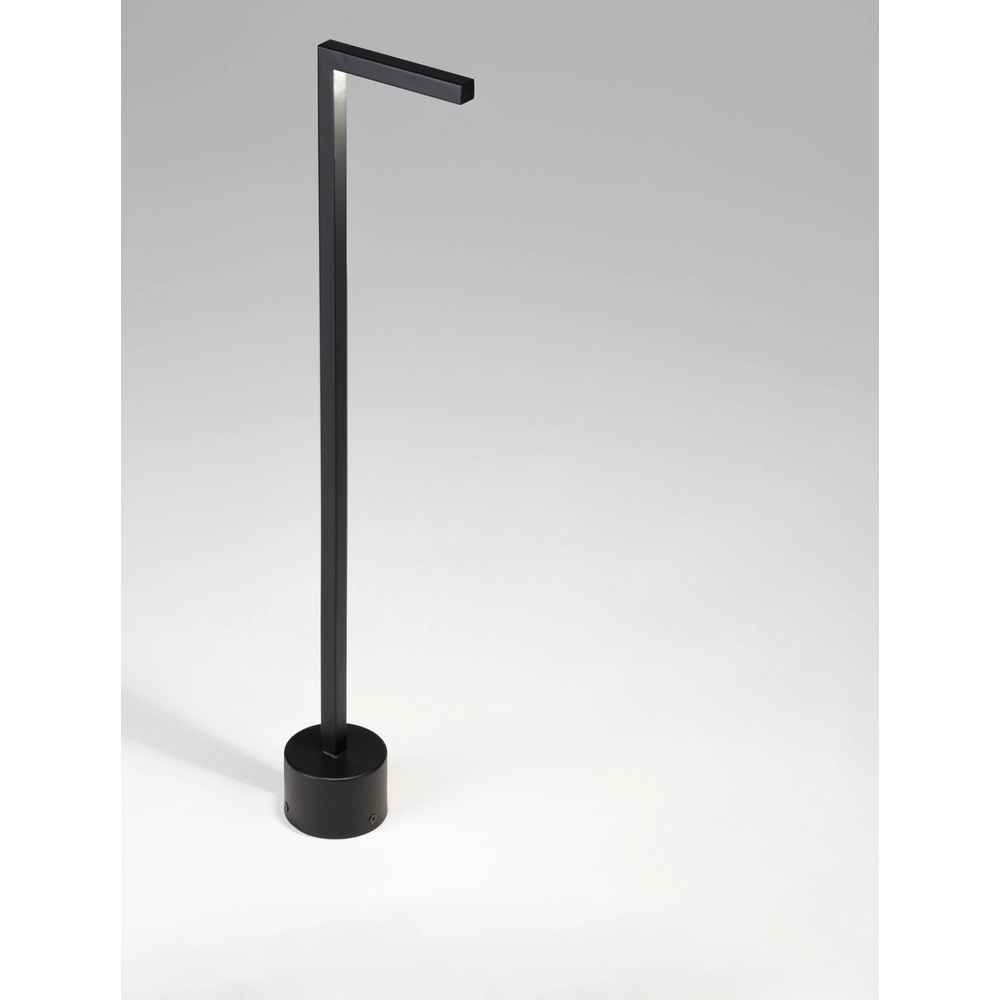 Sleek garden lamp Pipe black 64.5cm