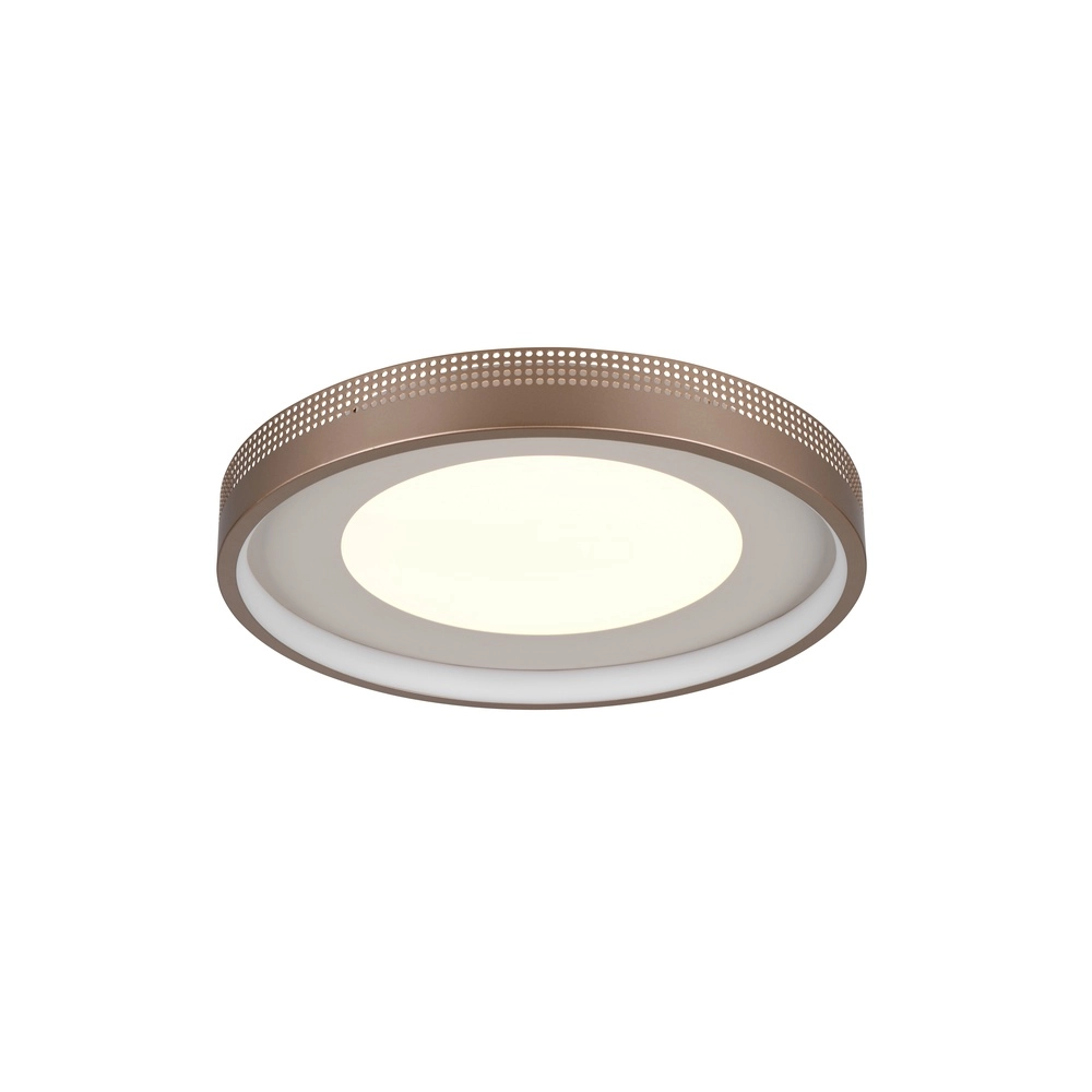 Modern ceiling lamp Solea mocha brown Trio 4017807660975