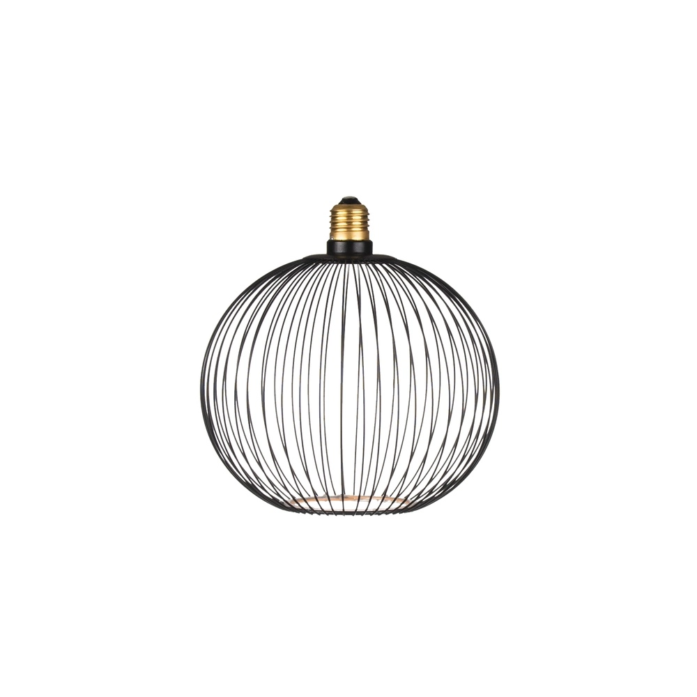 Unique light source Floating Filo black - 5W - E27 - 380lm - 2200K - Ø 18cm
