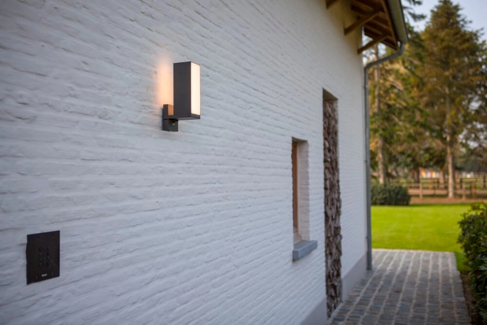 Rectangular wall lamp Cuba anthracite Lutec 6939412011523