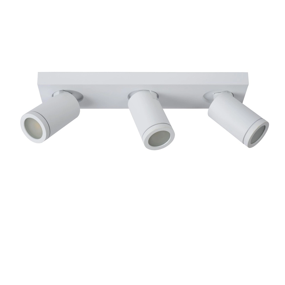 Ceiling spotlight Taylor IP44 3-light white
