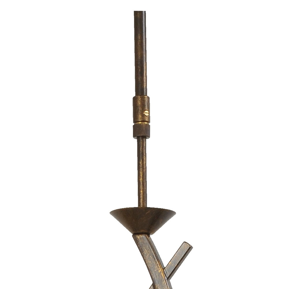 Pendant lamp Verona 1 5-light bronze brown Masterlight 8718121037868