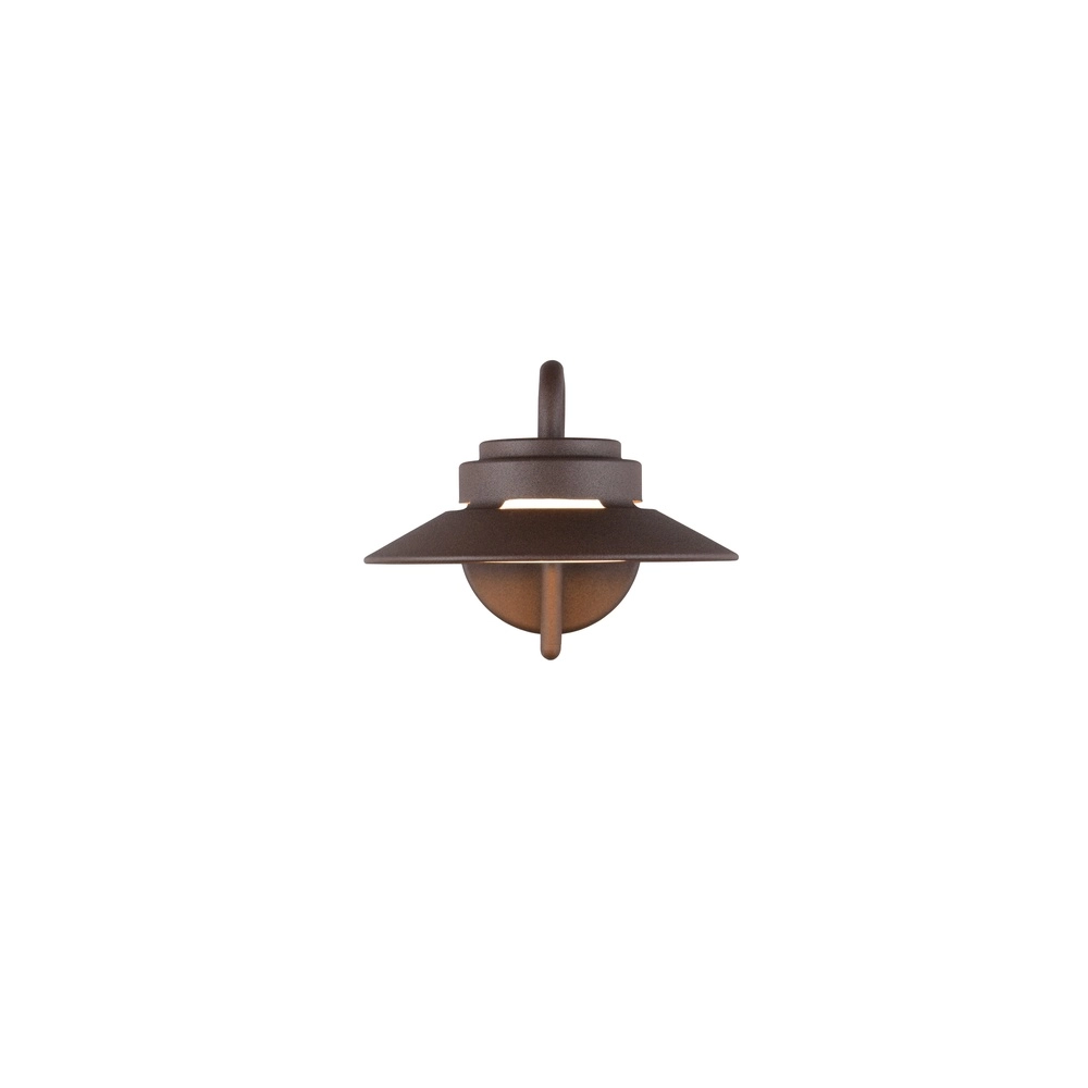 Modern stable lamp Atrato Rusty brown Trio 4017807691276