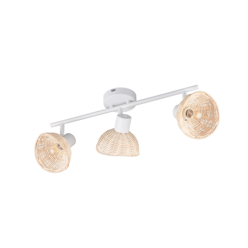 Ceiling lamp Calvi 3-light white Trio 4017807678079