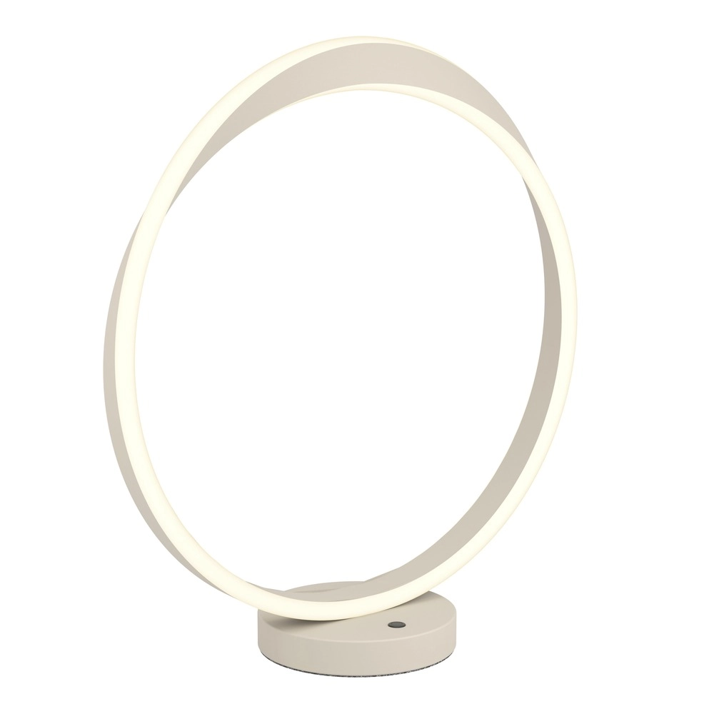 Design table lamp Camerota sand brown