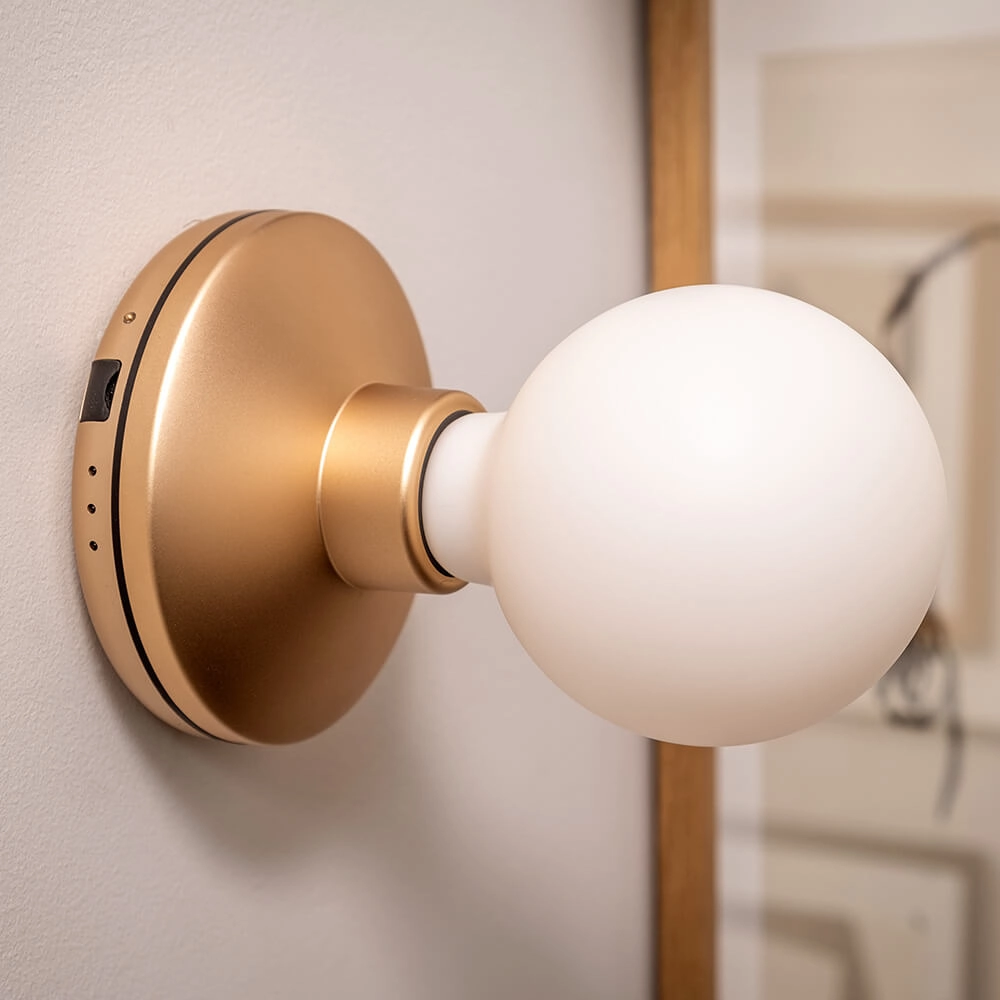 Rechargeable wall lamp Bee Gold Frosted Humble 7446023299282