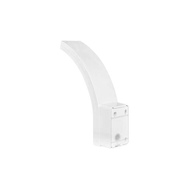 White outdoor lamp Diron with sensor Lyora 5904703018162