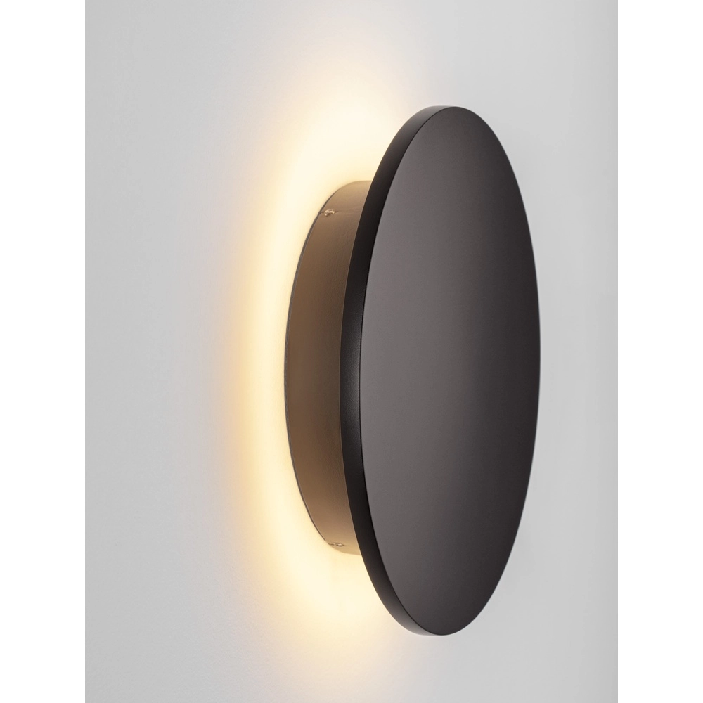 Round wall lamp Copper black Ø 24cm